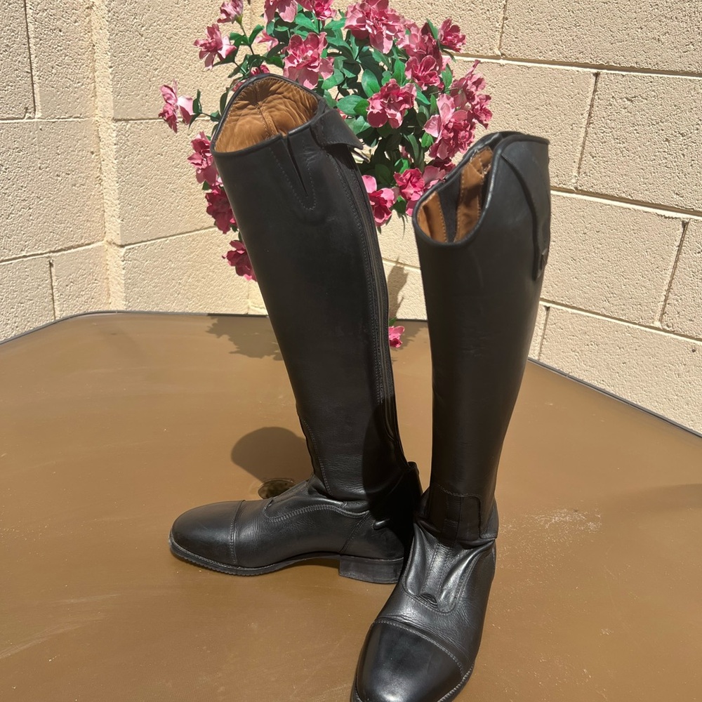 Tredstep Raphael tall shoe boots size 6.5 slim calf